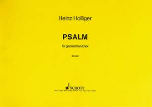 Holliger, Heinz: Psalm