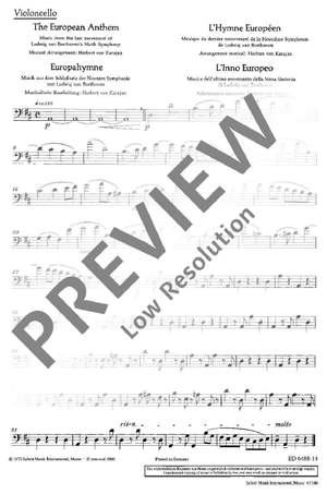 Beethoven, Ludwig van: The European Anthem