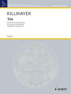 Killmayer, Wilhelm: Trio
