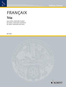 Françaix, Jean: Trio