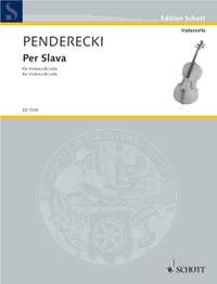 Penderecki, Krzysztof: Per Slava