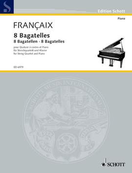 Françaix, Jean: 8 Bagatelles