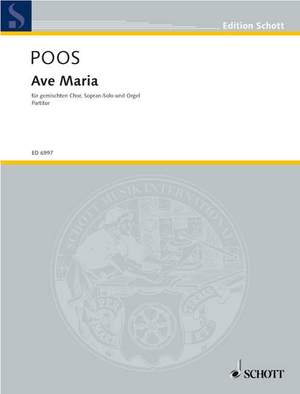 Poos, Heinrich: Ave Maria