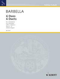 Barbella, Emanuele: Six Duos