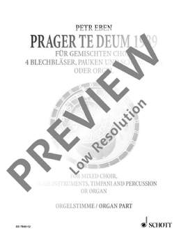 Eben, Petr: Prague Te Deum 1989