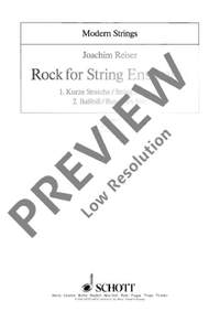 Reiser, J: Rock for String Ensemble
