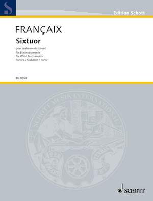 Françaix, Jean: Sixtuor