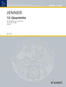 Jenner, Cornelius Uwe Gustav: Zwölf Quartette