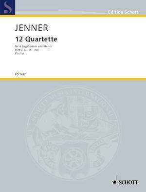Jenner, Cornelius Uwe Gustav: Zwölf Quartette