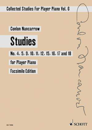 Nancarrow, Conlon: Collected Studies for Player Piano