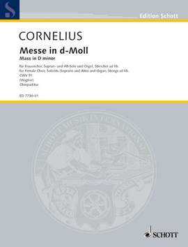 Cornelius, Peter: Mass in D minor CWV 91