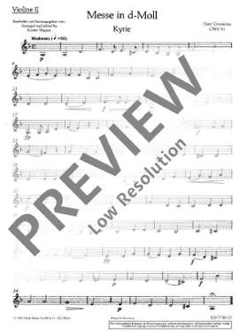 Cornelius, Peter: Mass in D minor CWV 91
