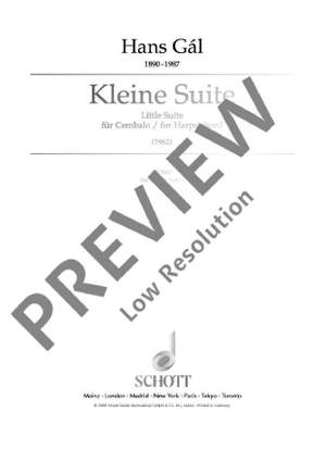 Gál, Hans: Little Suite