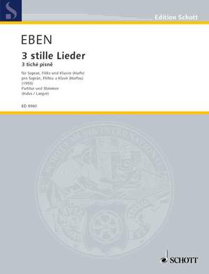Eben, Petr: Three Low-voiced Songs