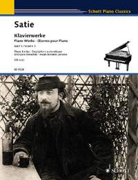Satie, Erik: Piano Works Band 3