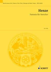 Henze, Hans Werner: Fantasia for Strings