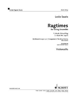 Searle, Leslie: Ragtimes for String Ensemble