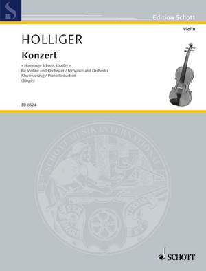 Holliger, Heinz: Concerto