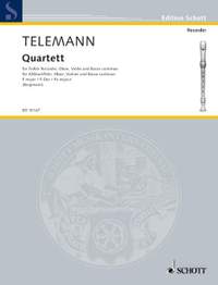 Telemann, Georg Philipp: Quartet in F Major