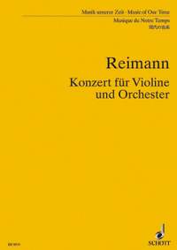 Reimann, Aribert: Concerto
