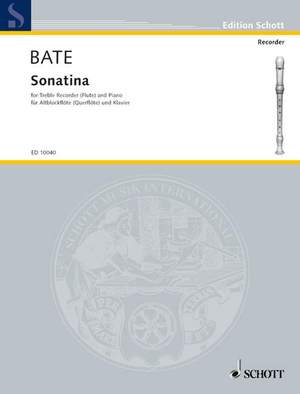 Bate, Stanley: Sonatina