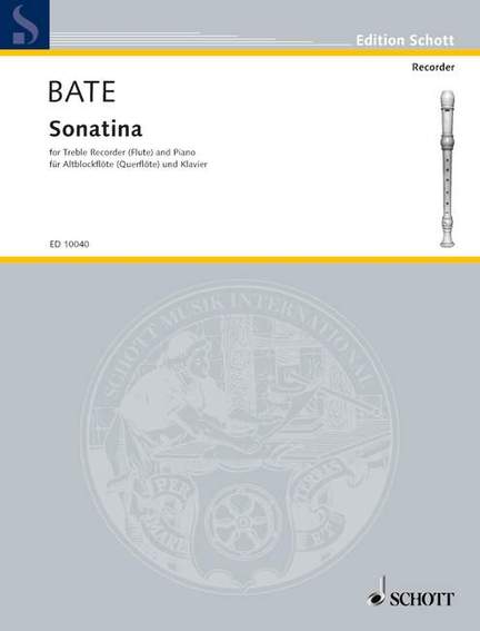 Bate, Stanley: Sonatina