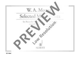 Mozart, Wolfgang Amadeus: Selected Movements
