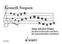 Simpson, Kenneth: Suite on 3 Notes