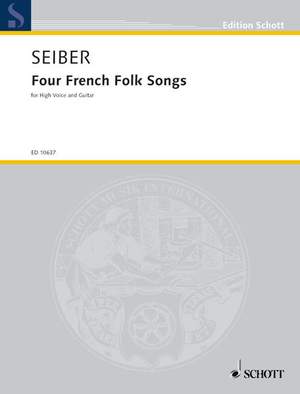 Seiber, Mátyás: Four French Folk Songs
