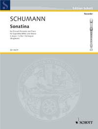 Schumann, Robert: Sonatina G Major