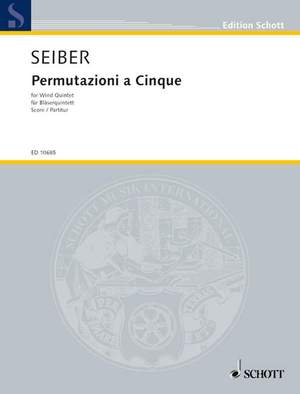 Seiber, Mátyás: Permutazioni a Cinque
