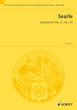 Searle, Humphrey: Symphony No. 2 op. 33