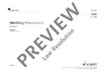 Fricker, Peter Racine: Wedding Processional Product Image