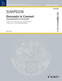 Simpson, Kenneth: Descants in Consort