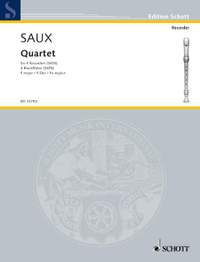 Saux, Gaston: Quartet in F