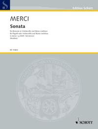 Merci, Luigi: Sonata G minor op. 3/4