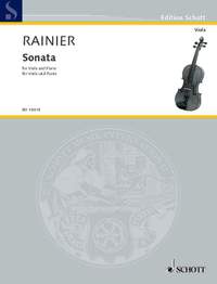 Rainier, Priaulx: Sonata
