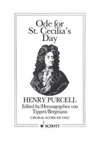 Purcell, Henry: Ode for St. Cecilia's Day 1692