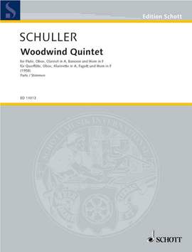 Schuller, Gunther: Woodwind Quintet