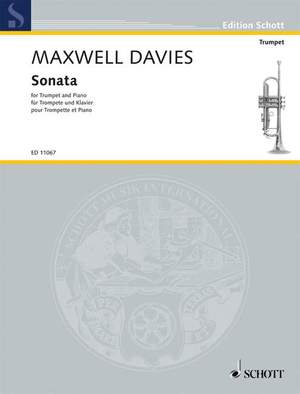 Maxwell Davies, Sir Peter: Sonata op. 1