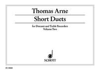Arne, Thomas Augustine: Short Duets