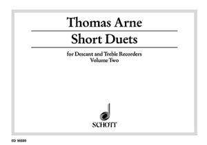 Arne, Thomas Augustine: Short Duets