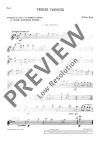 Byrd, W: 3 Dances