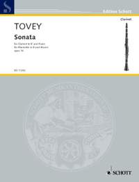 Tovey, Donald Francis: Sonata op. 16