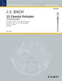 Bach, Johann Sebastian: 22 Chorale Preludes