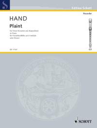 Hand, Colin: Plaint