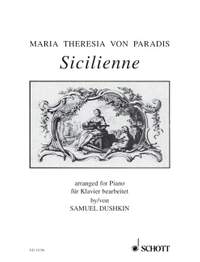 Paradis, Maria Theresia von: Sicilienne