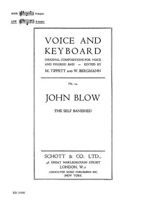 Blow, John: The Self Banished Nr. 24