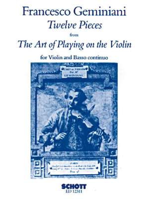 Geminiani, Francesco: 12 Pieces op. 9