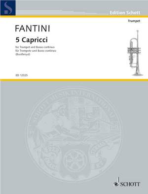 Fantini, Girolamo: Five Capricci